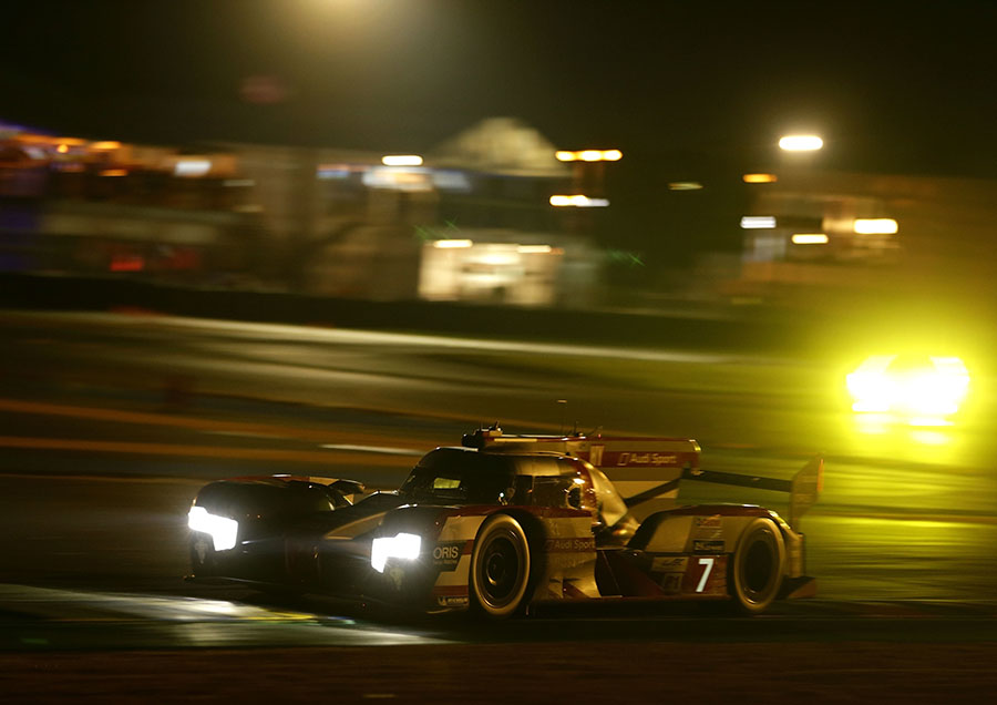 Audi R18 (2016) #7 (Audi Sport Team Joest), Marcel Fässler, André Lotterer, Benoît Tréluyer