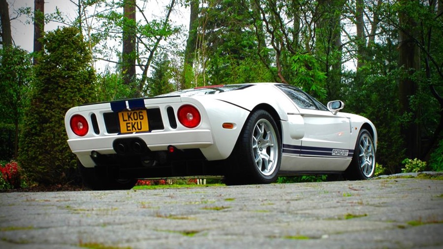 2005 Ford GT - Ex Jenson Button MBE rear