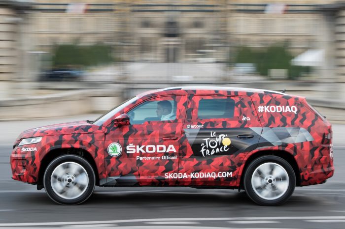 笨蛋才不懂的SKODA  旗下7座華麗休旅KODIAQ環法賽曝光