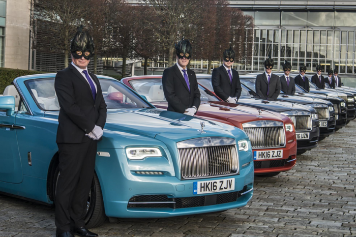 Rolls Royce擔任亞洲象保育慈善晚宴禮賓車