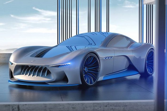 高手在民間！張開血盆大口的Maserati Genesi概念車設計圖！