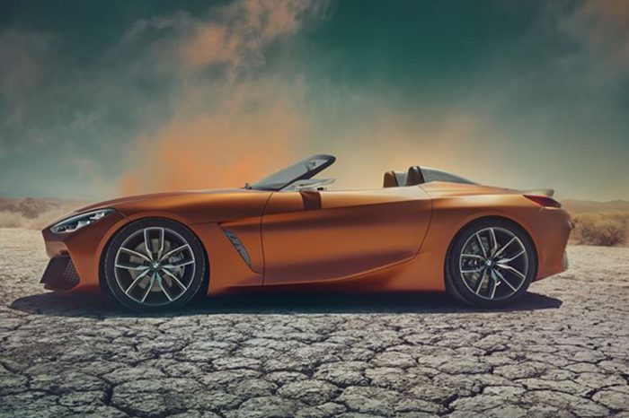 重生吧！BMW新世代前中置敞蓬跑車Z4 Concept終於現身！