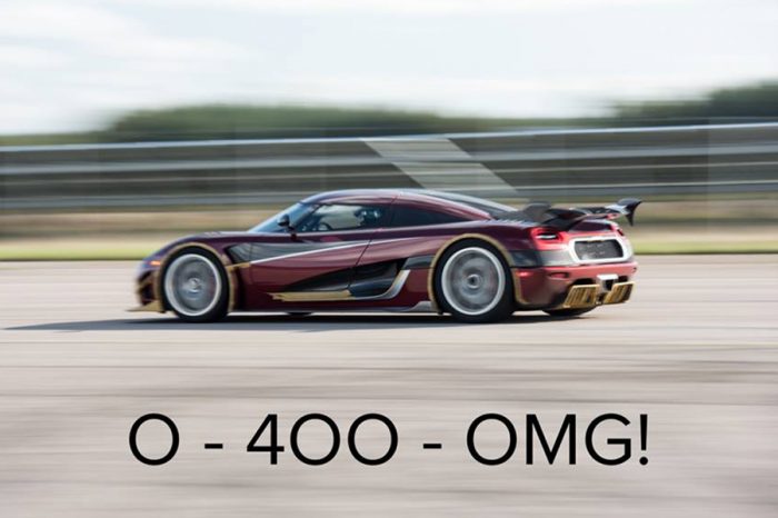 Bugatti Chiron的0-400-0 km/h王座保得住嗎？強敵Koenigsegg指名挑戰！