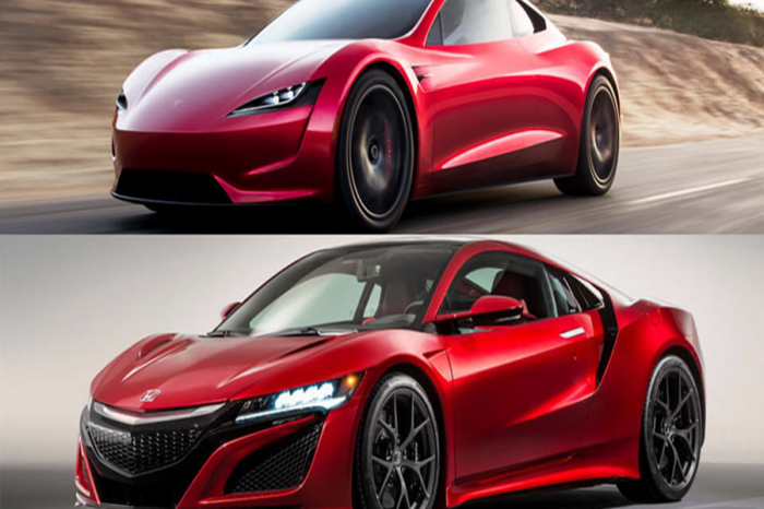 車紅是非多！Tesla Roadster外型抄襲Honda NSX？