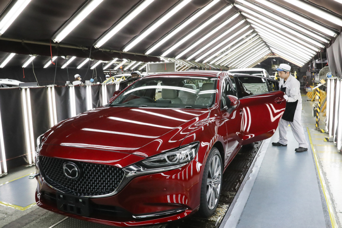 Mazda慶祝第5000萬輛車駛出生產線！