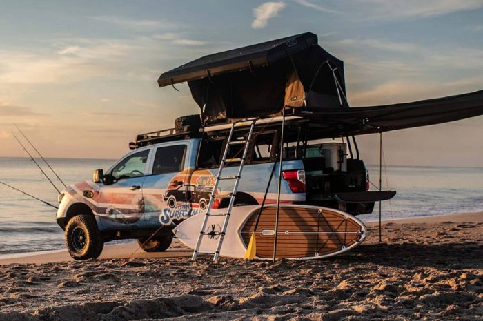 Nissan打造的Titan Surfcamp能讓整個海灘變成你的遊樂場！