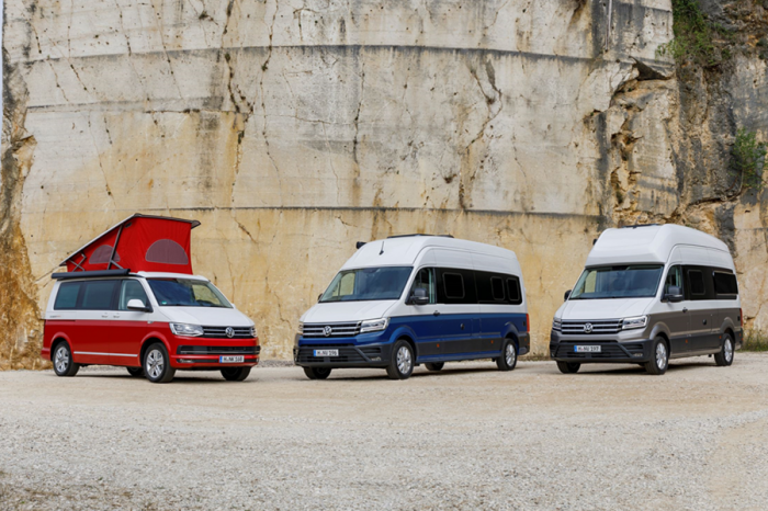 高檔露營族注意！VW推出三款全新露營車參加露營車展