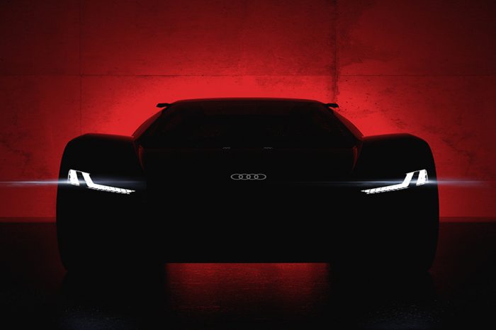 Audi PB 18 e-tron純電動概念超跑 2018 美國圓石灘車展全球首演