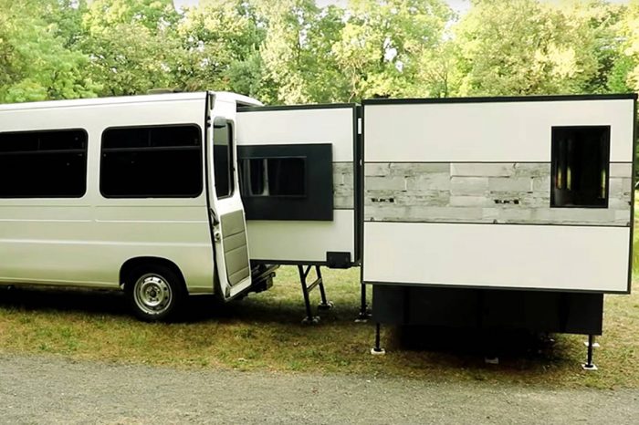 完美渡假方案！可收折的「IoCamper」移動式住宅！