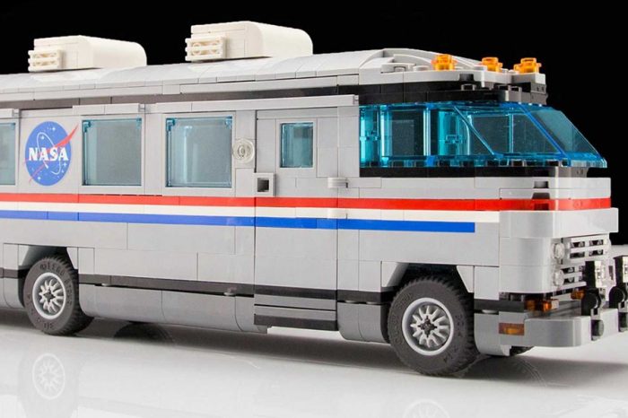 航太迷看過來，有人用Lego弄出Airstream NASA Astrovan