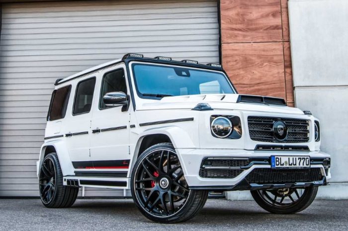 Lumma Design替Mercedes-AMG G63裝上誇張的6根排氣管