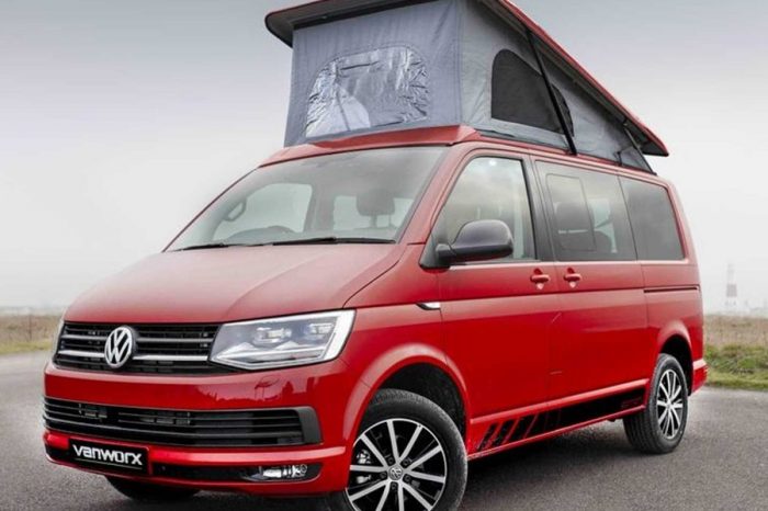 GTI的格紋內裝竟然與Volkswagen T6露營車如此合拍