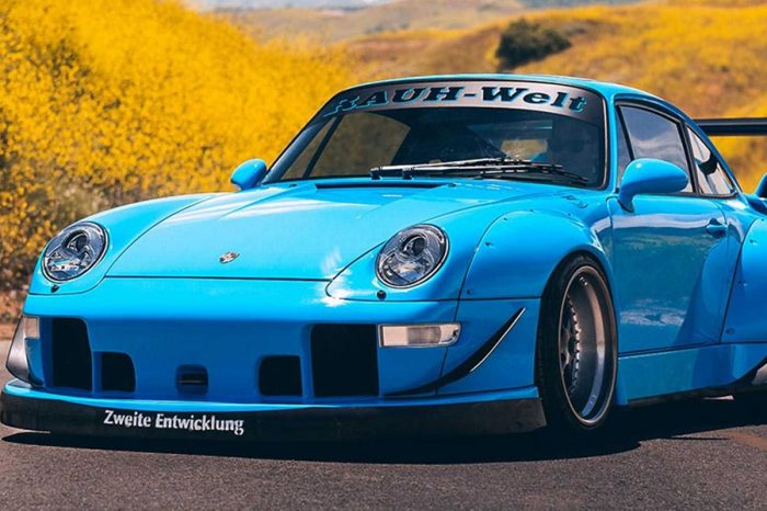 RWB Porsche 993換上Forgestar Wheels的輪圈後更顯特別