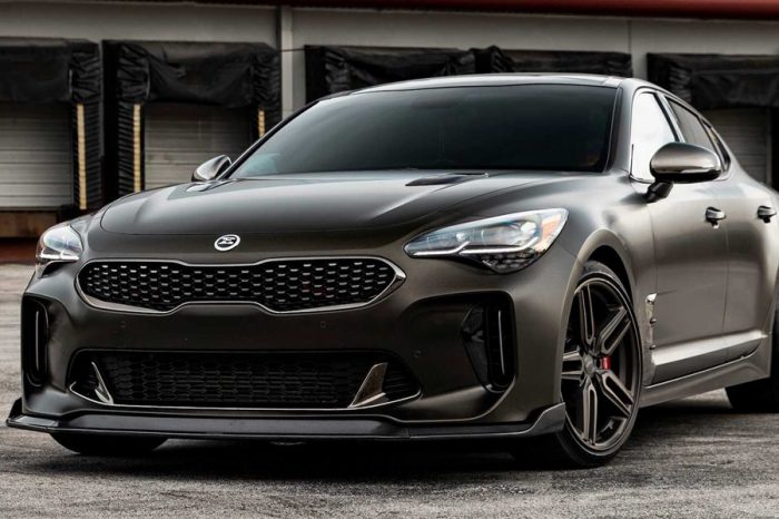 Vossen輪圈頗為適合銳利的Kia Stinger GT