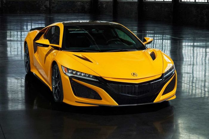 2020 Acura NSX推出Indy Yellow Pearl黃色來致敬經典的Spa Yellow車色