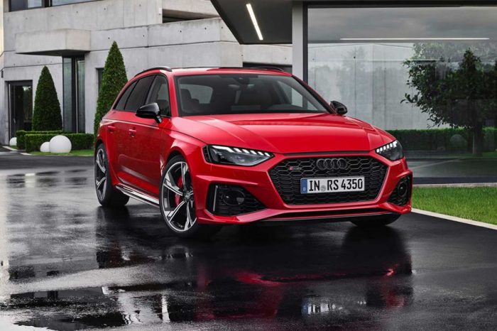 2020 Audi RS4 Avant小改款以更具殺氣的外型登場了