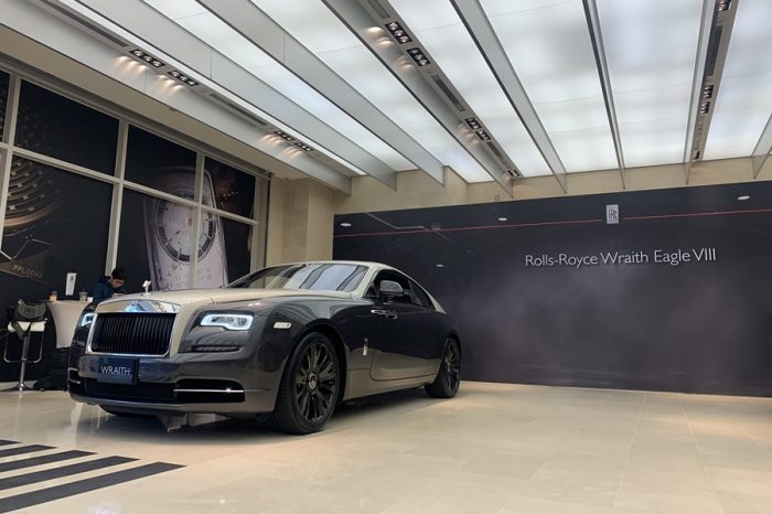 全球限量50輛 Rolls Royce Wraith Eagle VIII飛鷹八號現身台北！