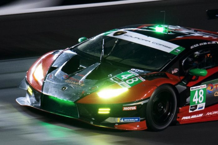 Lamborghini三連霸Daytona 24 小時耐久賽頒獎臺最高位！