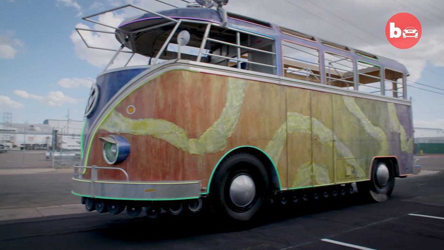 看的出來嗎 這輛vw Bus竟然是由舊消防車改造出來的 Digimobee移動生活網