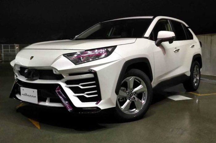 喜歡Lamborghini Urus？何不考慮買輛Toyota RAV4來改呢？