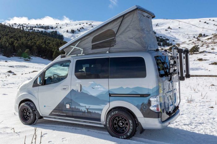 Nissan e-NV200 Winter Camper 零排放願景