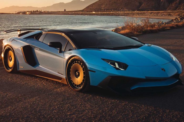 復古風STYLE的Lamborghini Aventador SV