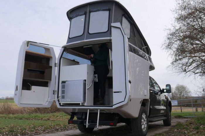 德國品牌 Cabineer 帶來環境友善的露營車殼產品