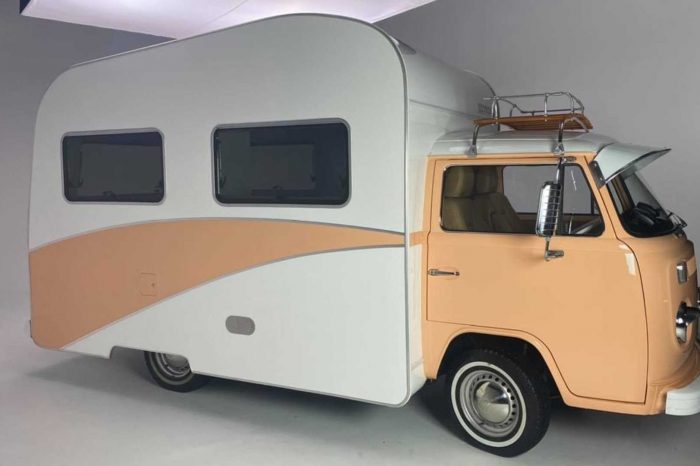 Retro RV 帶來的車屋同時結合了復古外表與現代化的內在