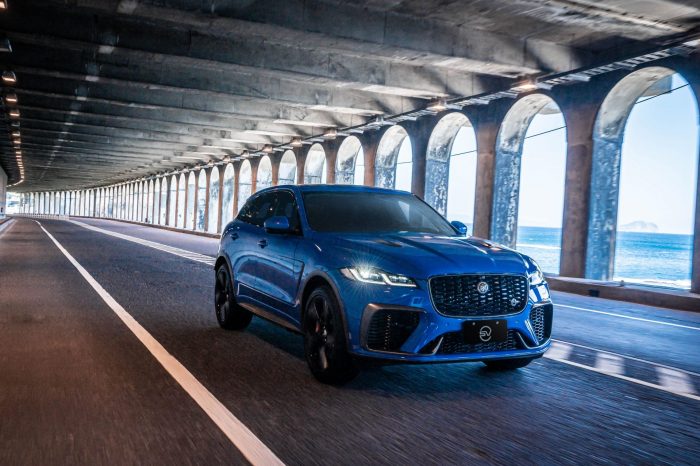 奢華終極跑旅 NEW JAGUAR F-PACE SVR 霸氣登場