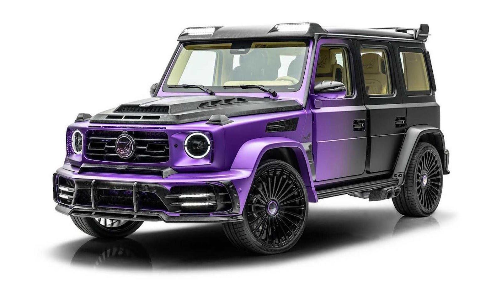 雙重配色的mercedes Amg G63 特別版在mansory 型錄中也是極為顯眼的存在 Digimobee移動生活網