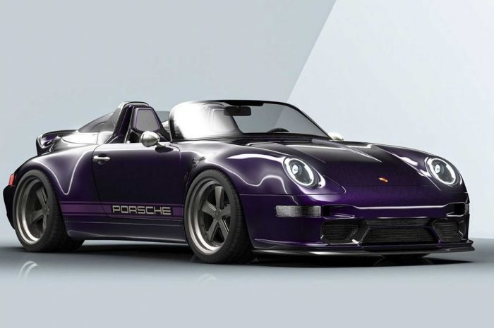 Gunther Werks 推出極為誘人的暗紫色 Porsche 993 Speedster