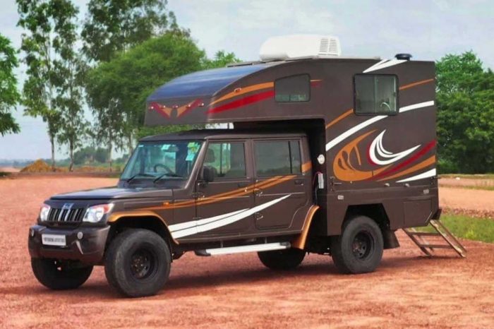 來自印度的 Caravan Conversion 可為你的貨卡量身訂做探險露營車殼