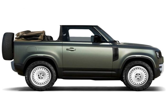 超吸睛且限量五輛的 Land Rover Defender Convertible 目前已開始接受預訂