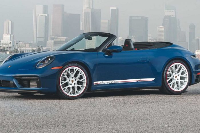 Porsche 推出 USA 專屬的 2023 911 Carrera GTS Cabriolet America Edition