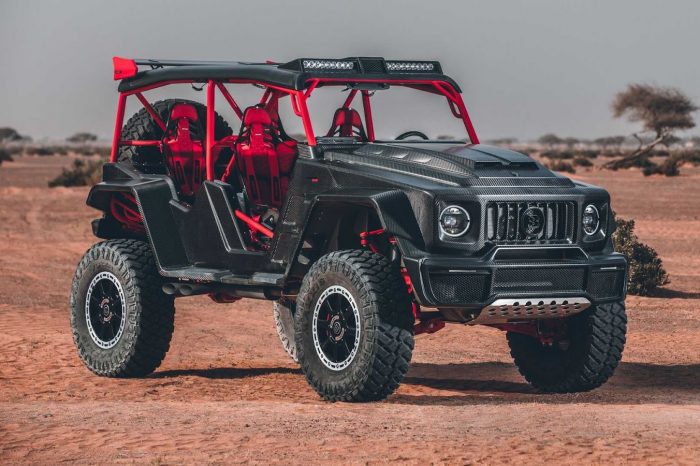 零百只要 3.4 秒的超強 Brabus 900 Crawler 越野吉普車有看過嗎？