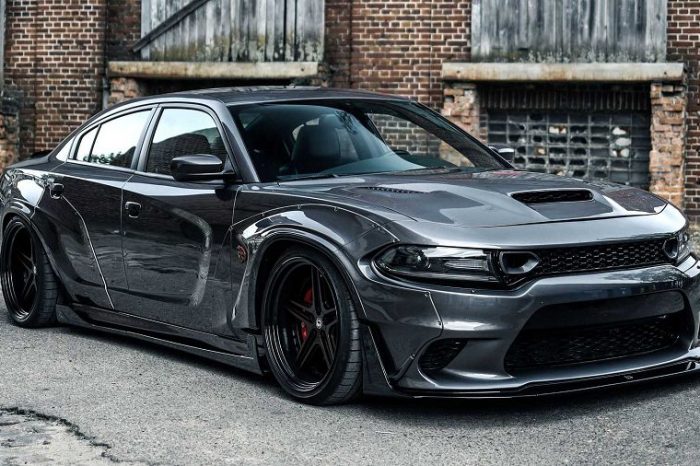 德國肌肉注入！帶有濃厚殺氣的寬體改造 Dodge Charger SRT Hellcat