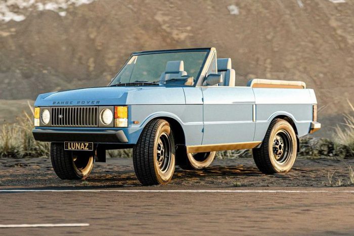 Lunaz 將第一代 Range Rover 昇華成豪華設計電動改裝作品