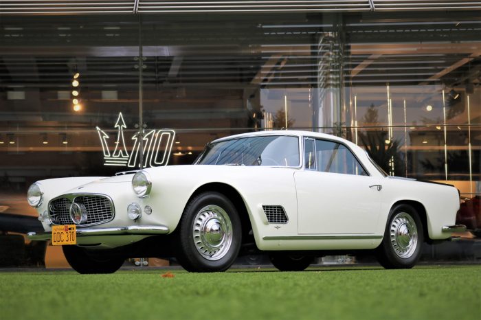 Maserati 義式奢華傳奇經典再現 典藏車款 Maserati 3500GT完美修復閃耀巴黎古董車車展